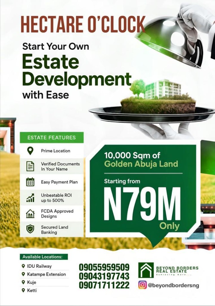 Hectare O'Clock — Golden Abuja Land